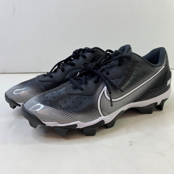 Nike Mens Alpha Huarache 4 Keystone Baseball Cleats DJ6524-011 Black Size 10.5 - Picture 1 of 14